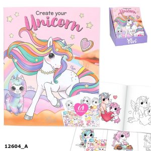 Ylvi unicorn målarbok