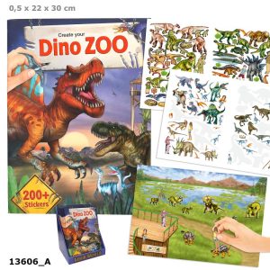 Dino world zoo aktivitetsbok