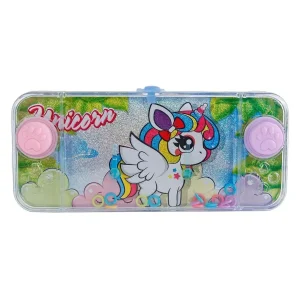 Pocket money unicorn water game console