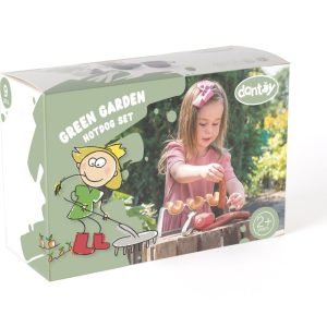 Green garden hotdog set eco