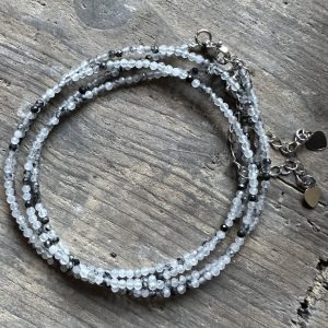 Halsband – turmalinkvarts