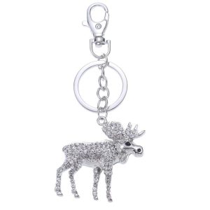 N.ring/bag charm älg silver