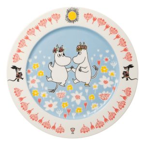 *FÖRBOKA* Arabia Mumin Serveringsfat – Sommardans, 30 cm