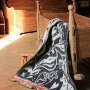 Barnfilt Dalarna – 100% Ull