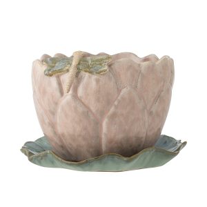 Blomkruka med Fat – Bloomingville – Jaylee -13,5 x 18,5 cm