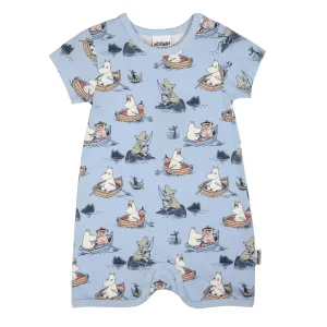 Båtfolk playsuit lblå