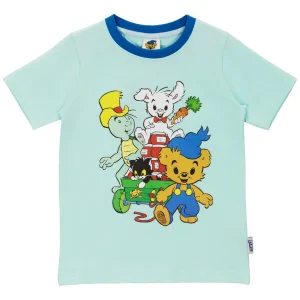 Bamse vänner t-shirt lgrön