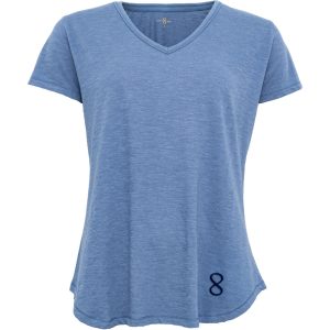 Basic logo tee – jeansblue