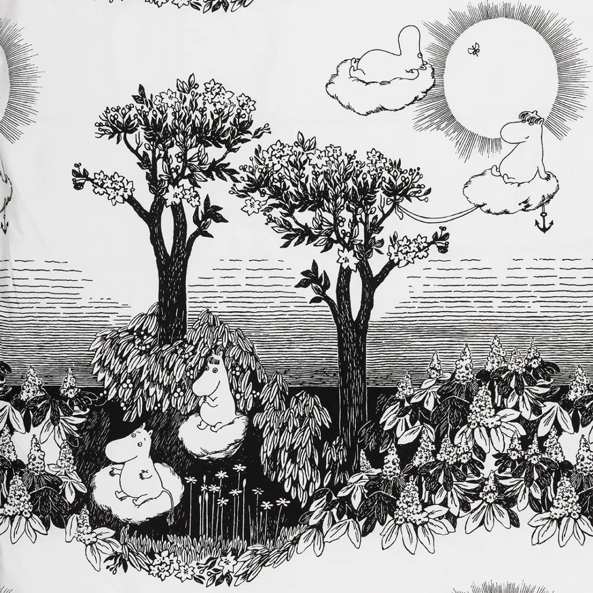 Mumin Bäddset, 150×210 cm – Drömmer - Bild 3