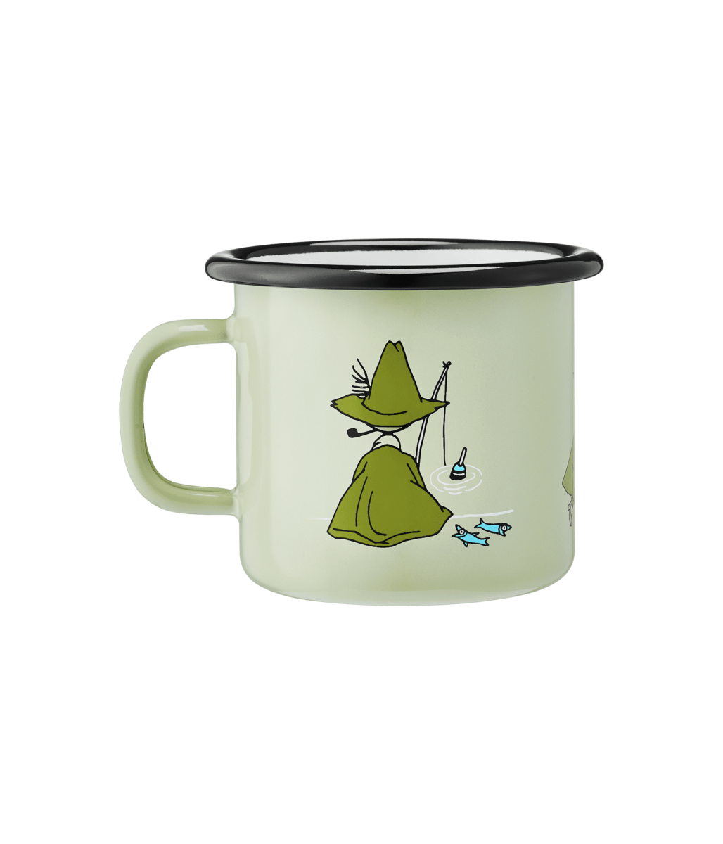 Mumin Emaljmugg – Snusmumriken – 2,5 dl - Bild 3