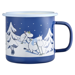 Mumin Emaljmugg – Starry Night, 3,7 dl