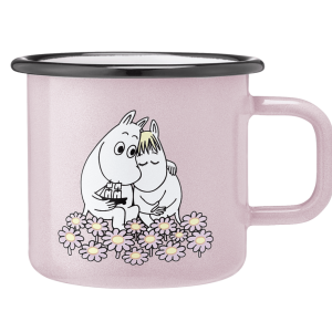 Mumin Emaljmugg – Tillsammans, 3,7 dl