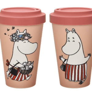 Mumin Take Away Mugg – Muminmamma, Blomsterkrans