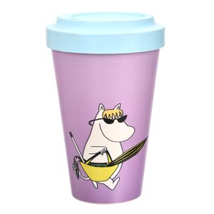 Mumin Take Away Mugg – Snorkfröken, Strand