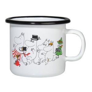 Muminfamiljen Emaljmugg – 2,5 dl