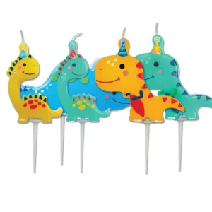 Tårtljus, Dinosaurie – 5 st