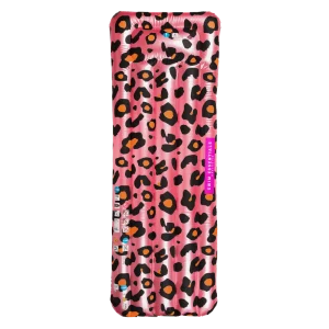 Uppblåsbar Badmadrass – Rosa Leopard
