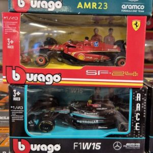 1:43 f1 2024 ferrari sf-24 leclerc in 12