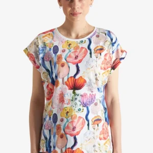 T-shirt Fantasy Flowers AOP VISBY