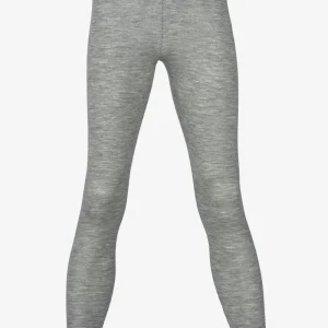 Leggings ull/silke gråmelerad