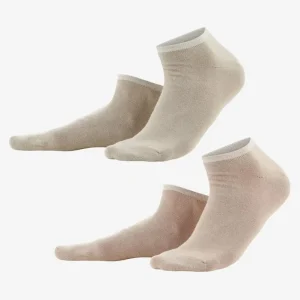 Sneaker strumpor ENID 2-pack beige/naturvit